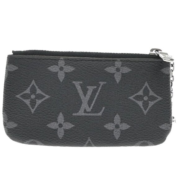 LOUIS VUITTON Pochette Cle Coin Case Monogram Eclipse Reverse BK M80905 86RF577 - Picture 3 of 14